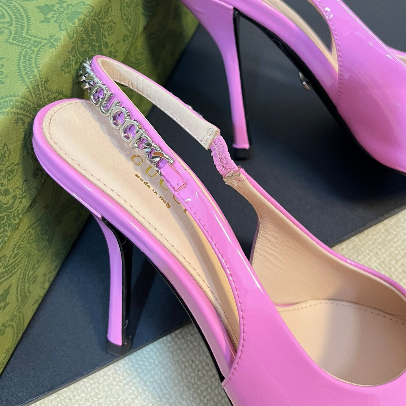 GUCCI Women's High Heels Pink