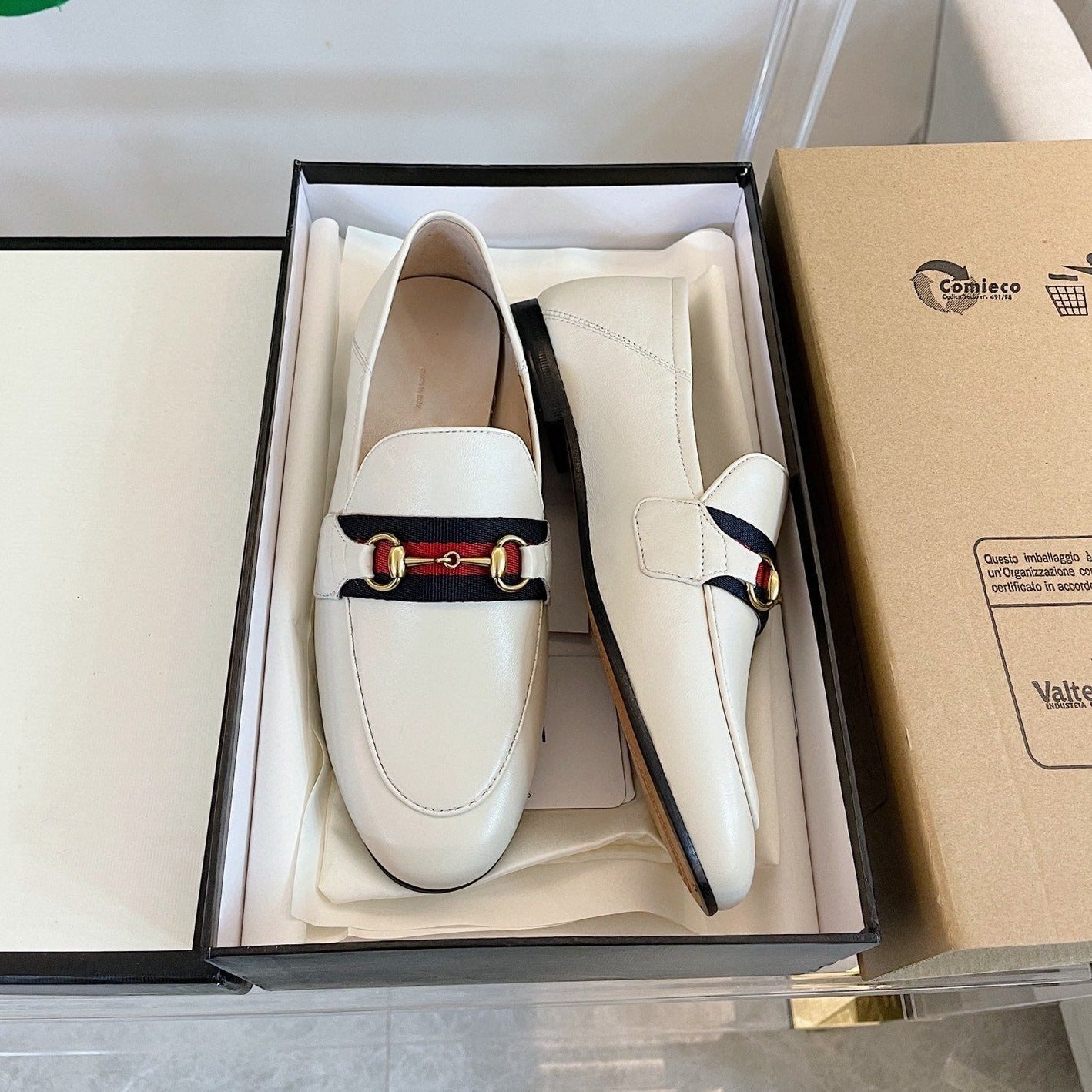 GUCCI LOAFERS PRINCETOWN BEIGE