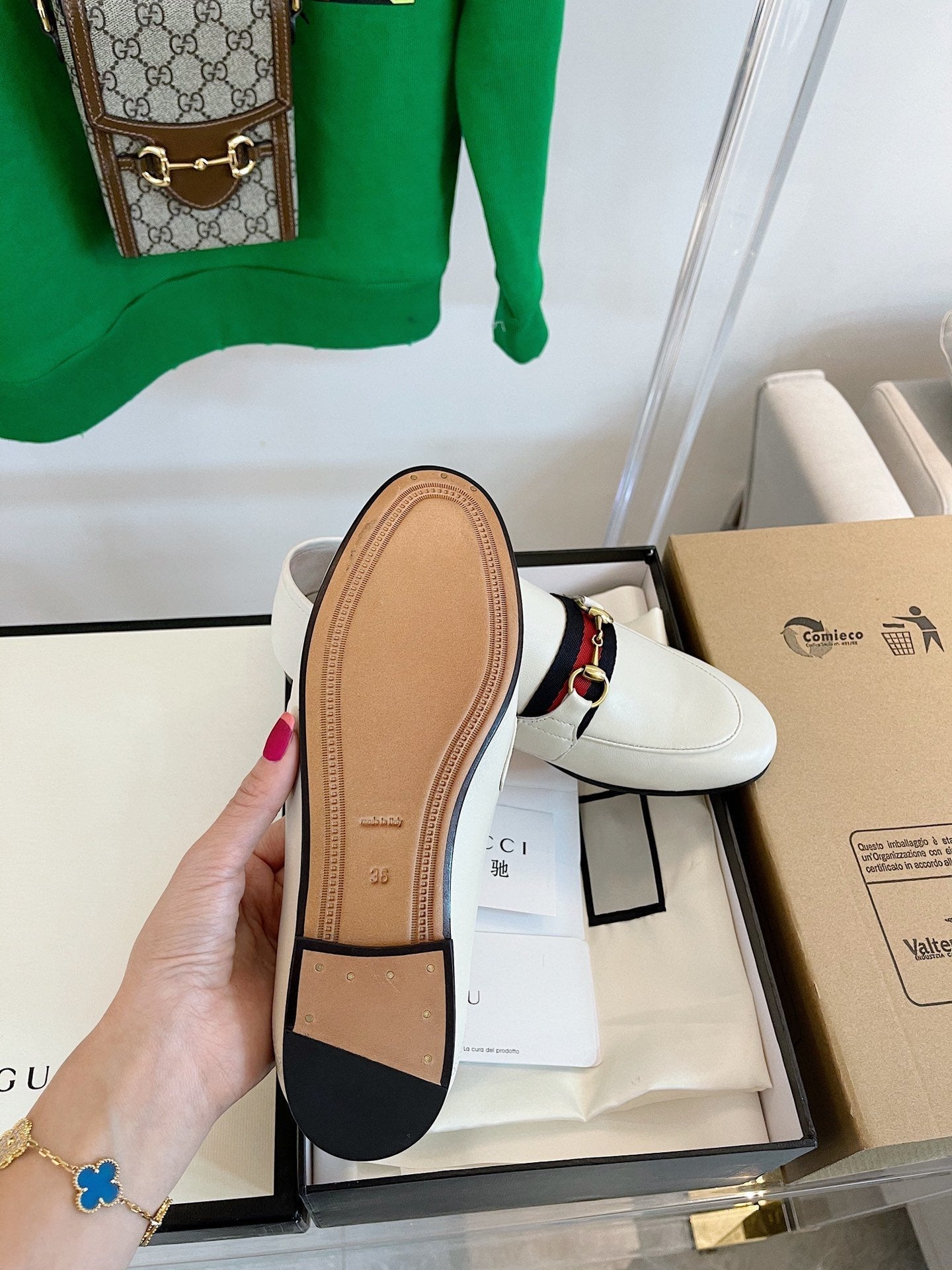 GUCCI LOAFERS PRINCETOWN BEIGE