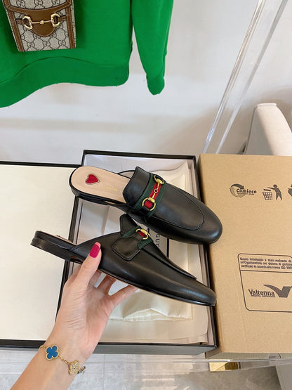 GUCCI SLIPPER PRINCETOWN BLACK
