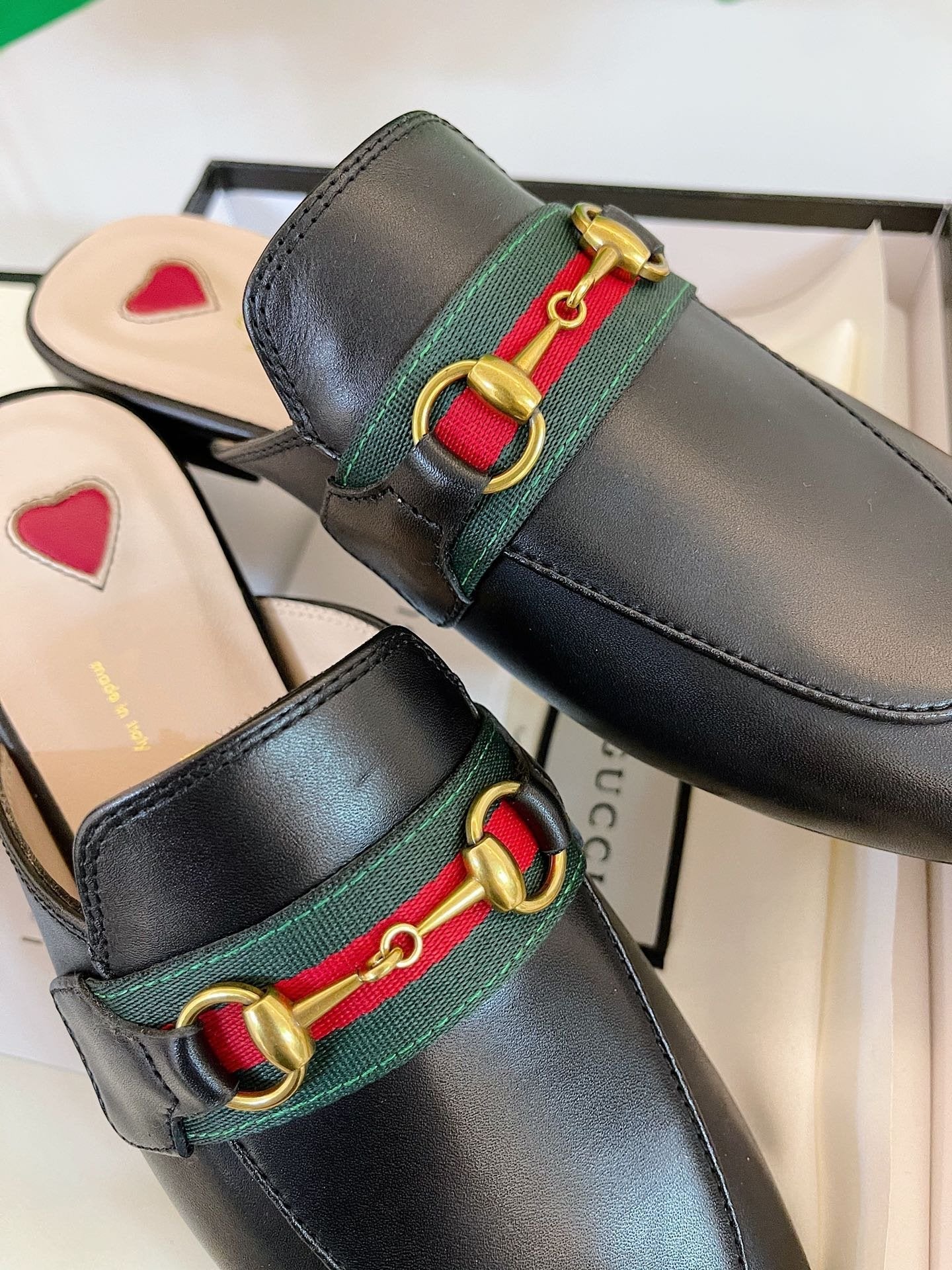 GUCCI SLIPPER PRINCETOWN BLACK