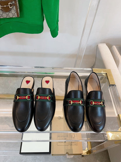 GUCCI LOAFERS PRINCETOWN BLACK