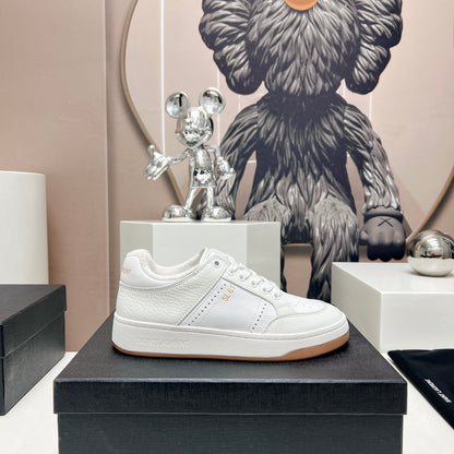 LOUIS VUITTON SL/61 SNEAKERS IN WHITE CALFSKIN