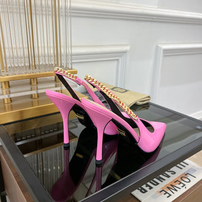 GUCCI SIGNORIA SLINGBACK PUMP TAFFY LAMBSKIN