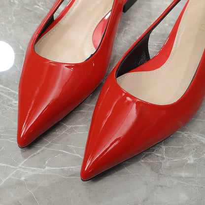 GUCCI Signoria Ballet Flat orange