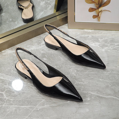 GUCCI Signoria Ballet Flat Black