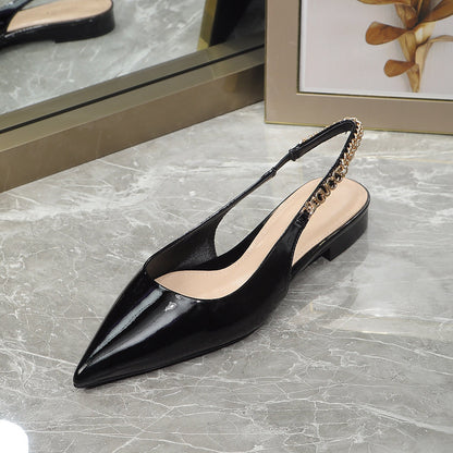 GUCCI Signoria Ballet Flat Black