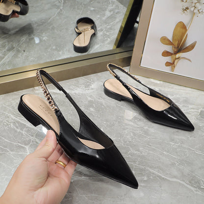 GUCCI Signoria Ballet Flat Black