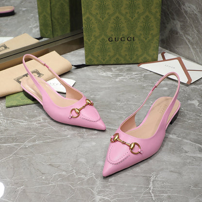GUCCI Flat Sandals pink