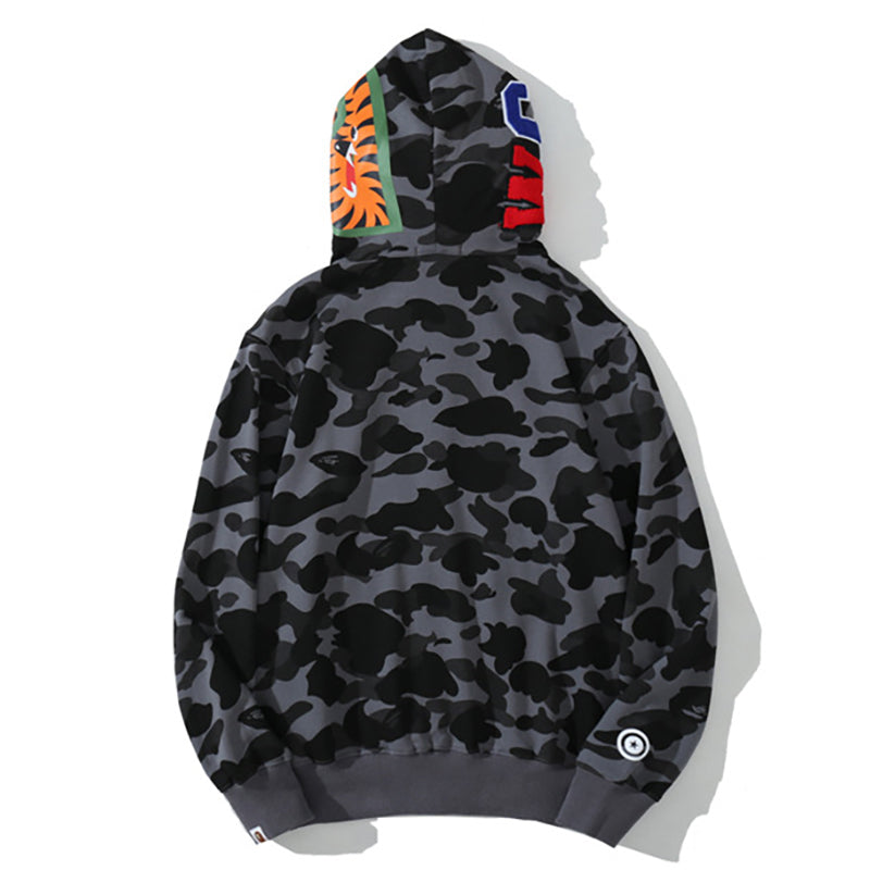 BAPE WGM Camo Zipper Hoodie