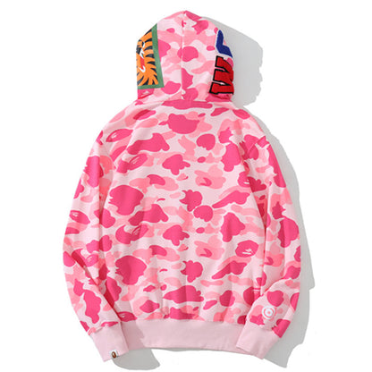 BAPE WGM Camo Zipper Hoodie