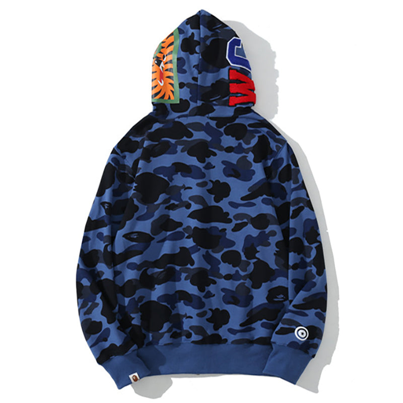 BAPE WGM Camo Zipper Hoodie