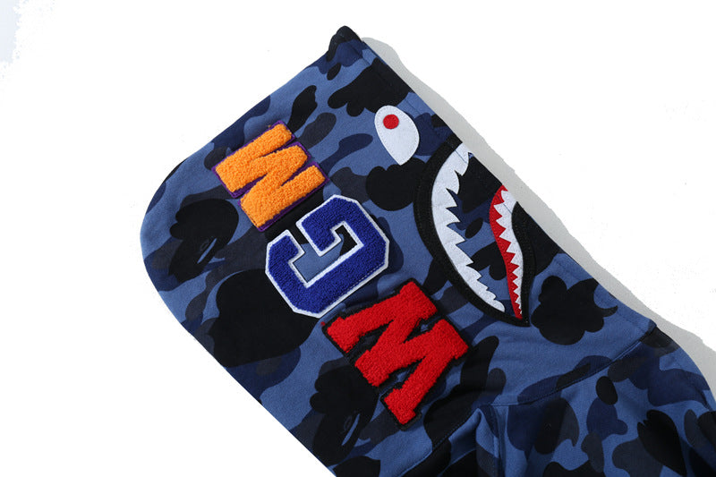 BAPE WGM Camo Zipper Hoodie