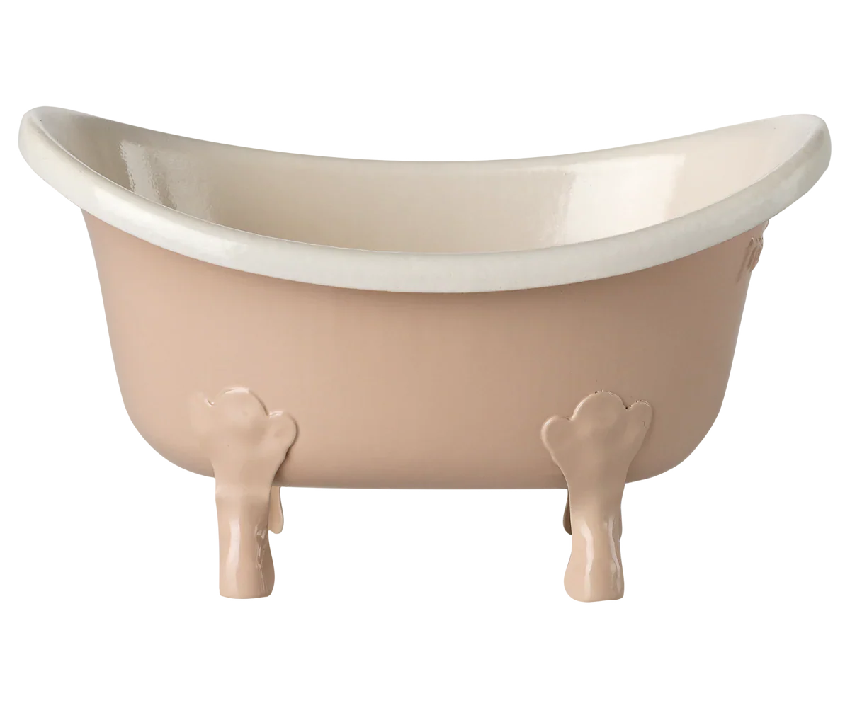 Maileg bathtub, mouse - Rose PRE-ORDER