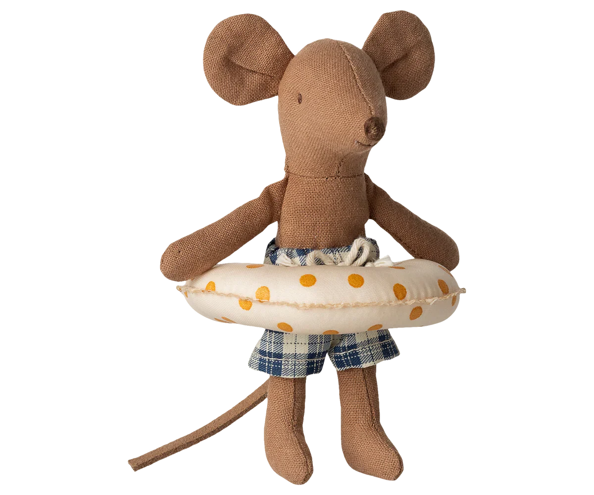 Maileg Beach Mouse with Float, Little Brother PRE-ORDER