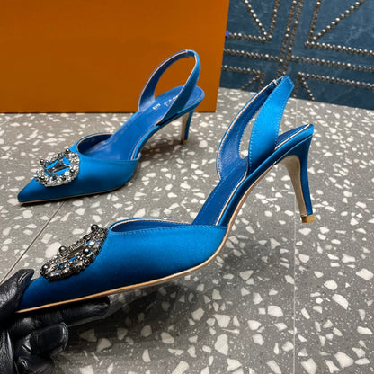 LOUIS VUITTON LV MET SLINGBACK PUMP BLUE