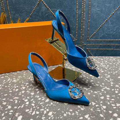 LOUIS VUITTON LV MET SLINGBACK PUMP BLUE
