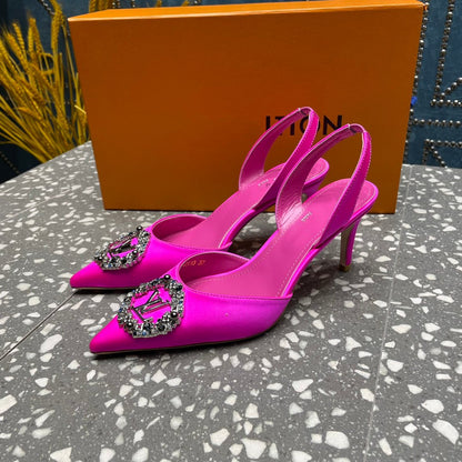 LOUIS VUITTON LV MET SLINGBACK PUMP PINK