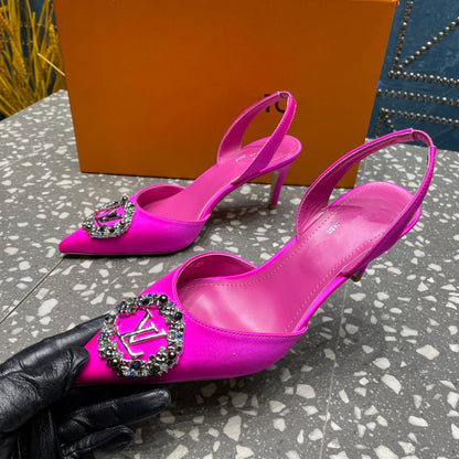 LOUIS VUITTON LV MET SLINGBACK PUMP PINK