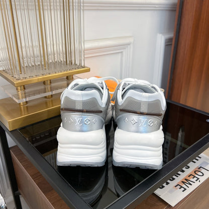 LOUIS VUITTON LV RUN 55 SNEAKER DARK GRAY