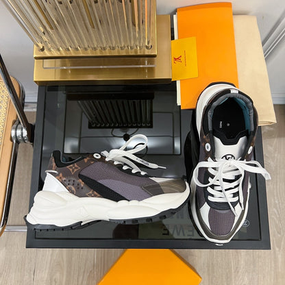 LOUIS VUITTON LV RUN 55 SNEAKER DEEP PURPLE