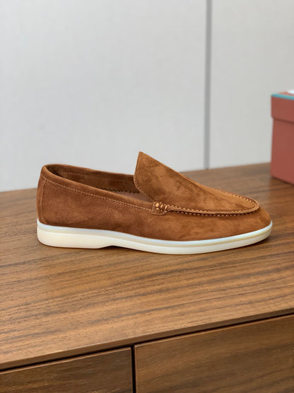 LP LOAFERS 25S IN BROWN SUEDE
