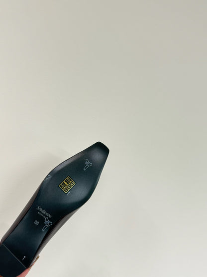 LOUIS VUITTON BALLERINA FLATS IN MAHAGANY RED PATENT CALFSKIN