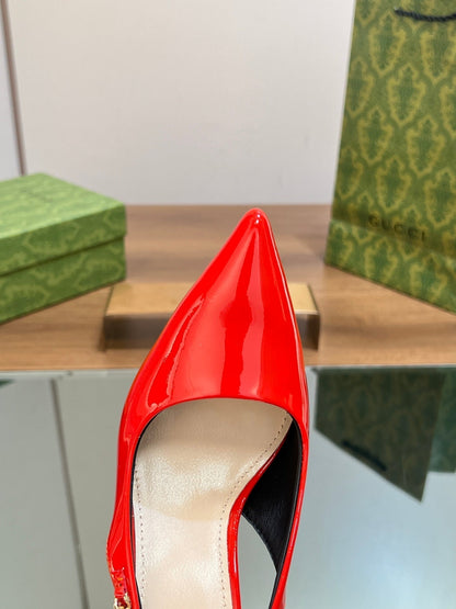 GUCCI SIGNORIA SLINGBACK PUMP CANDY LAMBSKIN