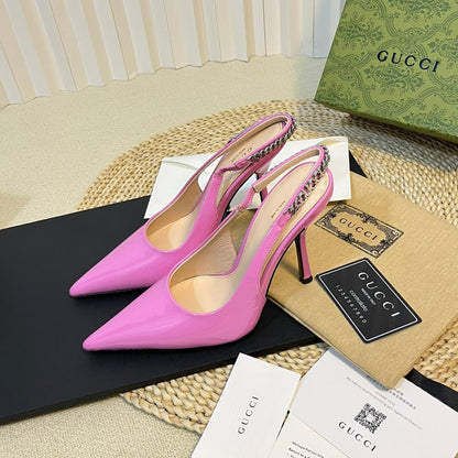 GUCCI Women's High Heels Pink