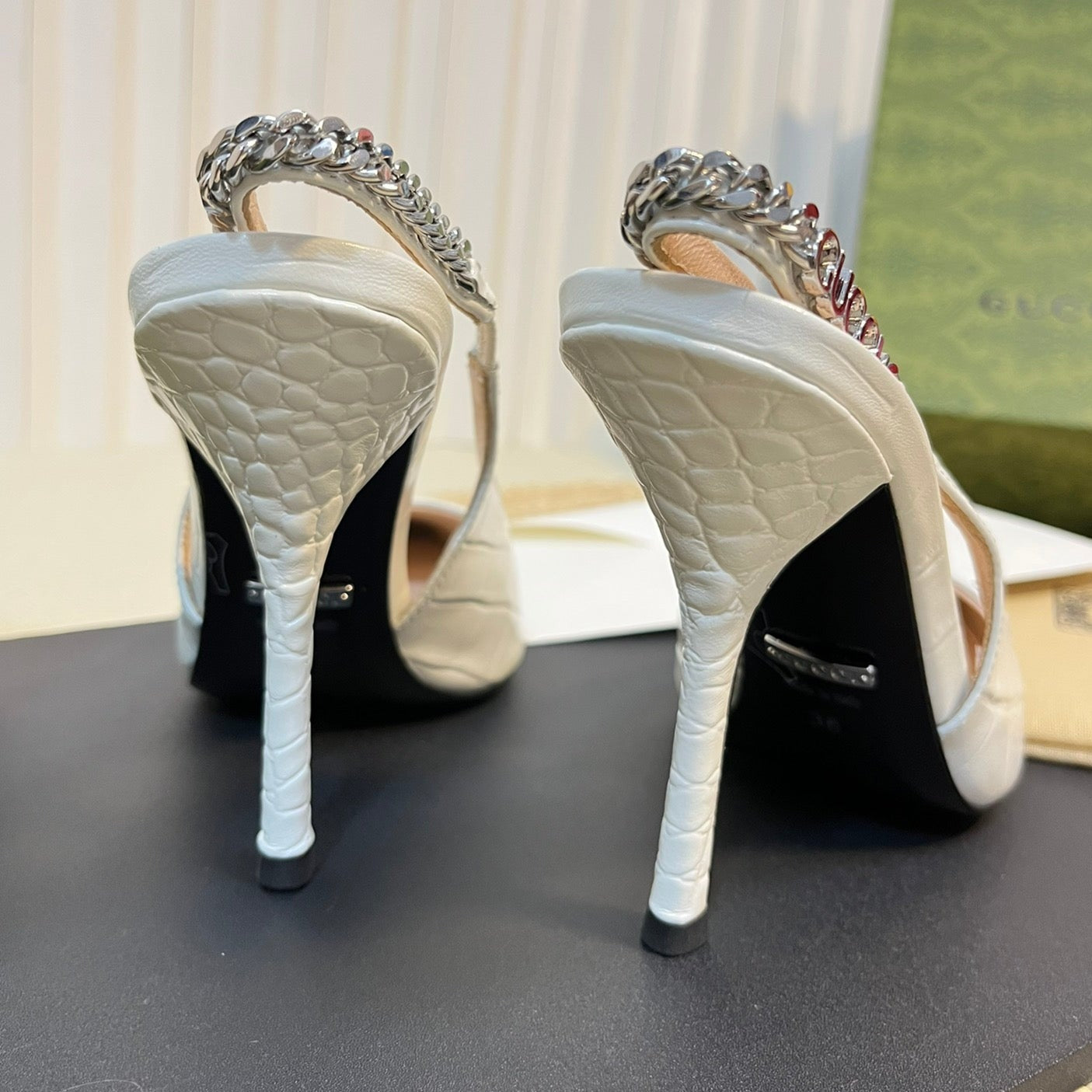 GUCCI Women's High Heels White