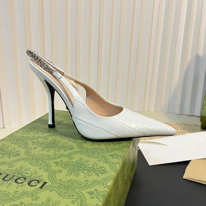 GUCCI Women's High Heels White