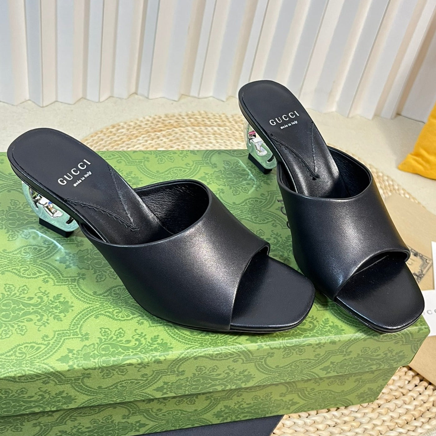 GUCCI Women's Heeled Sandals Black