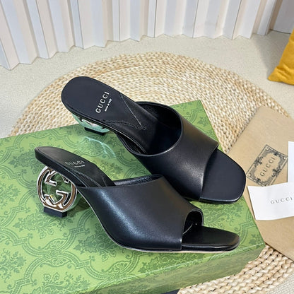 GUCCI Women's Heeled Sandals Black
