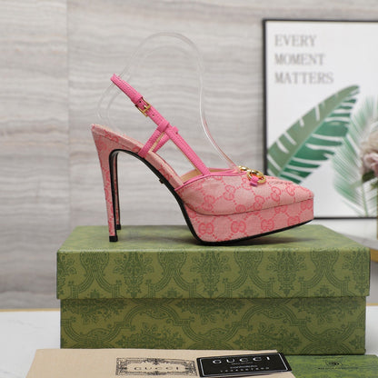 GUCCI Valentino High heels Pink