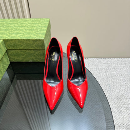 GUCCI 105 HIGH HEEL PUMP CANDY LAMBSKIN